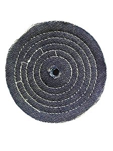 Roda Jeans Costurado 150mm Polimento de Metais Auto Crazy