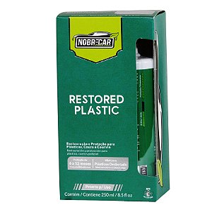 Restaurador de Plásticos Restored Plastic 250ml Nobre Car