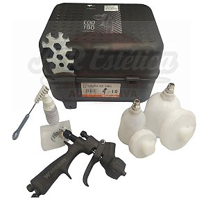 Pistola Ego Carbonio HVLP 1,0 Walcom