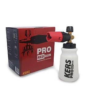 Canhão de Espuma Snow Foam Pro Red Gun 1Lt Kers