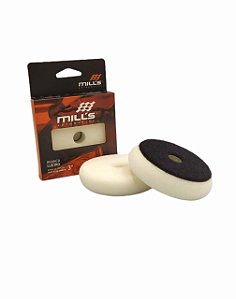 Boina de Espuma Branca Macia 3" Lustro - Roto Orbital Mills