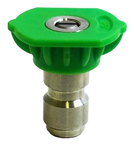 Bico Engate Rápido Vazão 25º Verde Detailer
