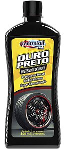 Pneu Pretinho Ouro Preto 500ml Brilho Intenso