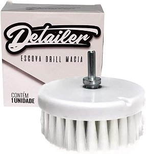Escova Drill Para Furadeira E Politriz - Macia - Detailer