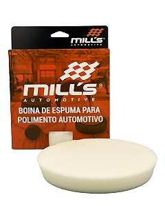 Boina De Espuma Branca Macia Lisa 5" - Mills