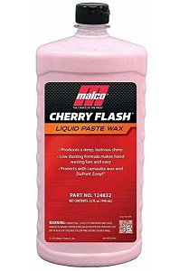 Cera Automotiva Líquida Cherry Flash 946ml Malco