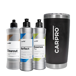 Kit Polimento Completo + Brinde Personalizado CarPro