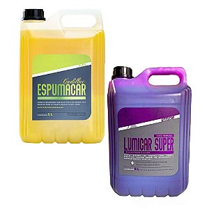 Kit Espumacar e Lumicar 5L Cadillac