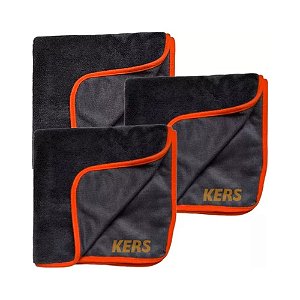 Kit com 3 Toalhas para Secagem Rápida Twist 90x60 Kers