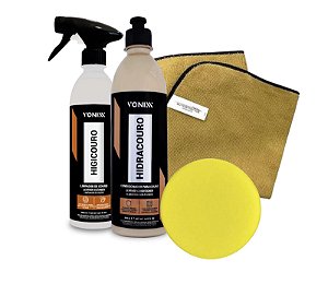 Kit Limpa hidrata couro vonixx Higicouro + Hidracouro