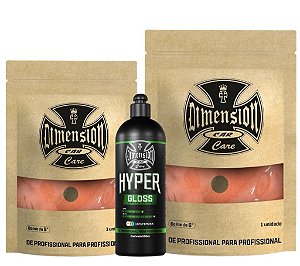 Kit Dimension Composto Refino+ Boinas de Espuma Refino 5" 6"