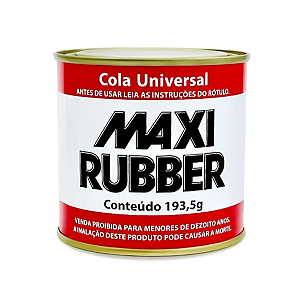 Cola Universal Alto Poder de Colagem 193,5g Maxi Rubber