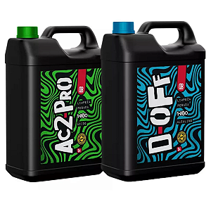 Kit Limpeza Pesada Motores e Chassis AC2 e D-OFF 5L DubBoyz