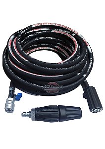 Mangueira Aço 12 Metros com Engate Rápido Nação Detail