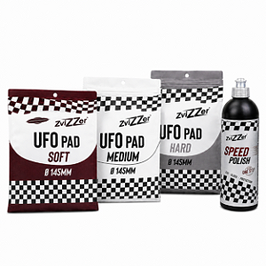 Speed Polish 250ml + 3 Boinas Ufo Pads Zvizzer