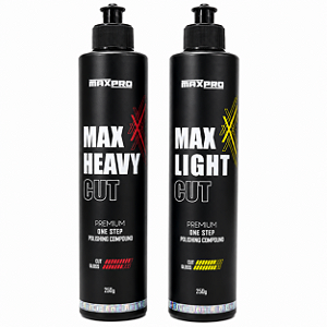 Composto Polidor Heavy Cut e Light Cut MaxPro