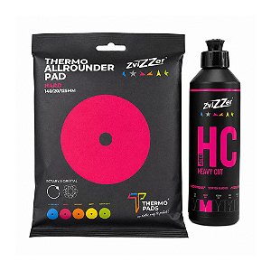 Kit Corte Pesado HC 4000 250ml + Boina 5" Zvizzer