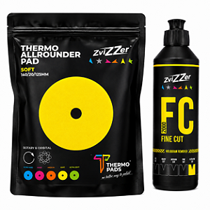 Kit Refino FC 2000 250ml + Boina Amarela 5"