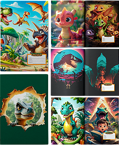 APLICAP ALIBOMBOM GRANDE DINO C/ 24 ADESIVOS