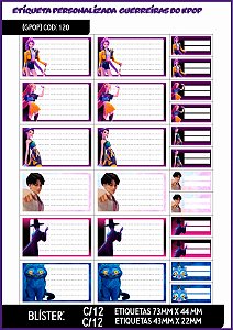 ETIQUETA PERSONALIZADA GPOP C/24