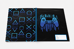 APLICAP 80/96 FLS CAPA DURA GAMER 01 BLISTER C/04 ADESIVOS