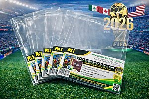 Capa Protetora PVC Ajustável para Álbum da Copa (Capa Forte) – Tamanho 550x270 mm