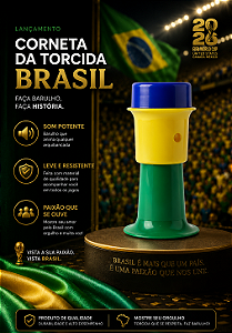 CORNETA PLASTICA TORCEDOR MEDIA C/01
