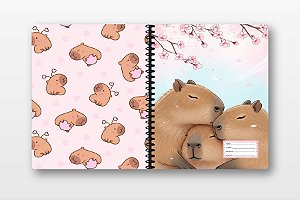 APLICAP ESPIRAL UNIVERSITÁRIO CAPIVARA BLISTER C/4 PARES (C/04 ESTAMPAS DIFETENTES)