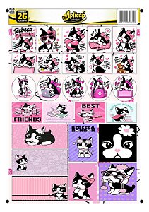 APLICAP STIKER A4 BEKA 01 BLISTER C/26 ADESIVOS