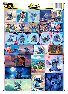 APLICAP STIKER A4 STICH 01 BLISTER C/26 ADESIVOS