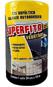 MANTA ASFALTICA FITA MULT USO AUTO ADES 20CMX10MT SUPERFITA