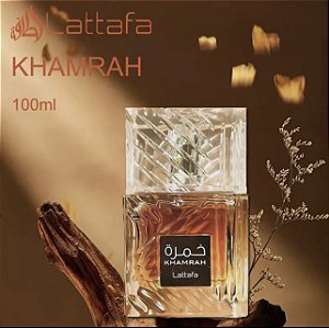 Perfume Lattafa Khamrah Eau de Parfum Unissex 100ml