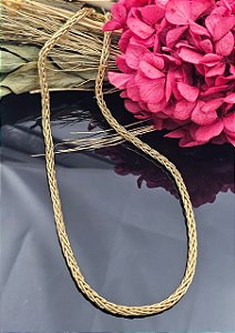 Colar Corrente Palmeira Unissex em Ouro 18K | KROETZ