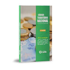 Livro Código Tributário Nacional 4ª Edição - Editora Capri