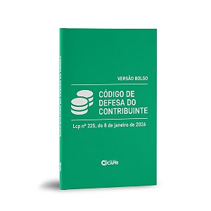 Livro De Bolso Código de Defesa do Contribuinte - Atualizado