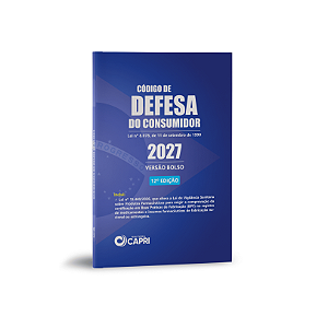 Livro Código de Defesa do Consumidor Versão Bolso Atualizado 2027 - Edição 12