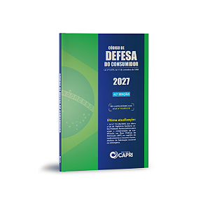 Livro Código de Defesa do Consumidor Atualizado 2027 42ª Ed.