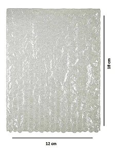 Saco Plástico Bolha Transparente 12x18