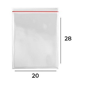 Saco Zip Lock 20 x 28 - N9