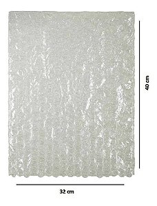 Saco Plástico Bolha Transparente 32x40