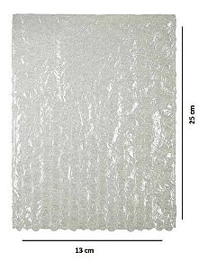Saco Plástico Bolha Transparente 13x25