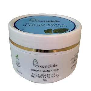 Creme de Massagem Erva Baleeira e Hortelã Pimenta 80g