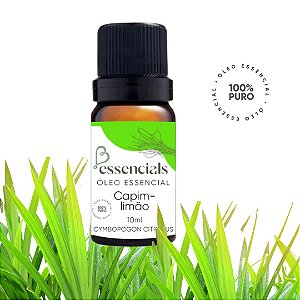 Óleo Essencial Lemongrass - Capim Limão Bessencials 10ml