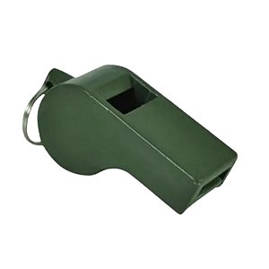 Apito Verde para Enxoval Militar e Curso de Formação