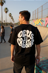 T-SHIRT DEUS ET CREATOR ( DEUS É O CRIADOR)