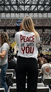 T-SHIRT PEACE BE WITH YOU (PAZ SEJA CONVOSCO)