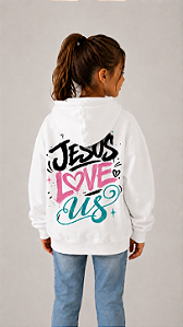 BLUSA MOLETOM JESUS LOVE