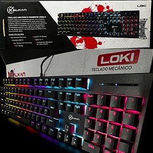 Teclado Mecanico Gamer Kalkan Loki