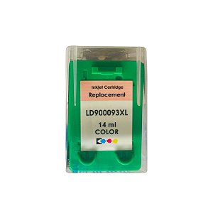 Cartucho De Tinta 93XL Para HP, 14ml, Colorida - LD900093XL