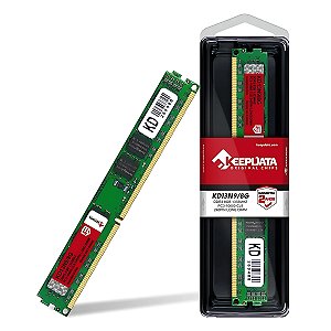 Memória RAM Para Desktop DDR3, 8GB, 1333MHz, Keepdata, CL9, Verde - KD13S9/8G